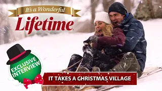 it takes a christmas village brooke nevin u0026 corey seviers lifetime christmas movie