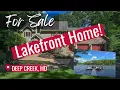 Incredible Lakefront Home at Deep Creek Lake Maryland