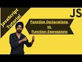 12 Function Declarations vs Function Expressions JavaScript tutorial for beginners
