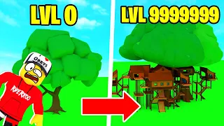 POSTAVIL JSEM LEVEL 999 999 999 ROBLOX DUM NA STROME