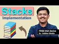 Stack Implementation in DSA Complete Guide with Code Examples for Beginners Method 1 Part 1