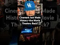 Cinemark Just Made History Are Movie Theaters Back