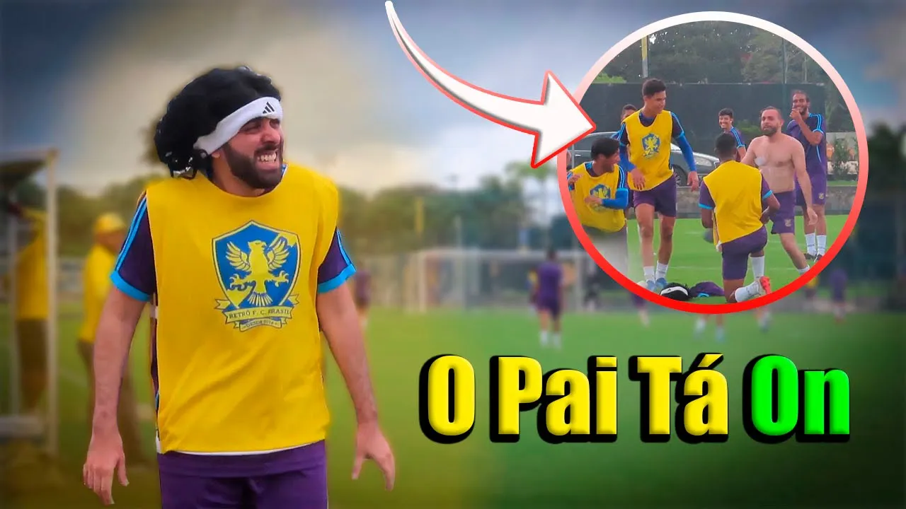 INVADI O CT DE UM CLUBE ME FINGINDO DE JOGADOR DE FUTEBOL