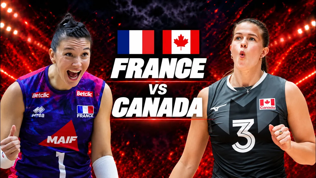 France vs Canada Epic Volleyball Battle Highlights