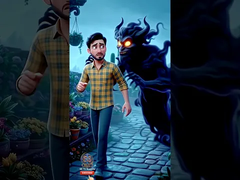 বাম চোখ লাফালে কি আসলেই বড় বিপদ হয়? 😱 | শয়তানের ভয়ংকর ফাঁদ! | পর্ব ১ #shorts #animation #cartoon