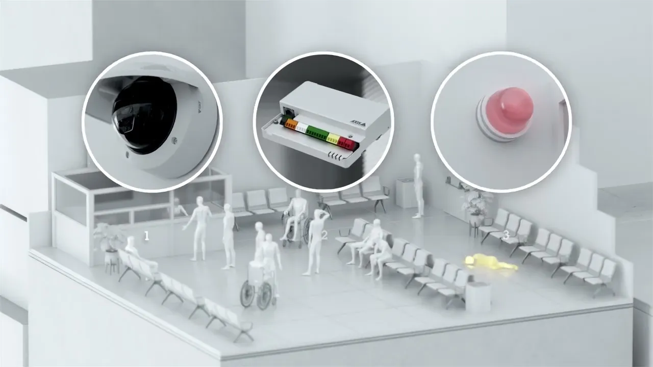 Axis Communications Product rendering animation