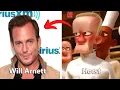Ratatouille animation Voice Actors l Characters and Real Voice Actors