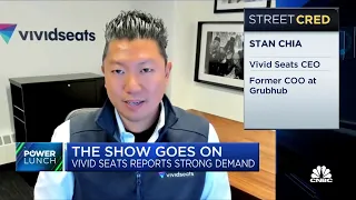 Everything came roaring back in the second quarter Vivid Seats CEO