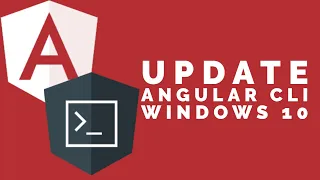 How to update Angular CLI in Windows 10 2020