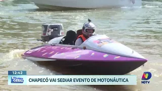 Fim de semana tem velocidade e adrenalina na motonáutica em Chapecó