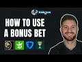 How to Use a Bonus Bet Sports Betting Promos Bonuses for Beginners