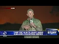 KTVU meteorologist Bill Martin in Paradise fire