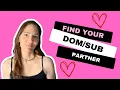 Finding Kinky Love How to Find a Partner