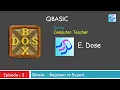 QBASIC Beginner to Expert Episode 2 Arithmetic Operators and Hierarchy