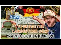 WE FOUND THE LARGEST MILITARY SURPLUS DEALER IN EUROPE