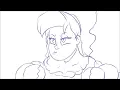 female muscle growth animation 1