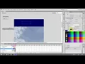 Flash cs6 Desain home screen lesson button action script