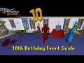 Old School RuneScape - 10th Birt ay Event Guide