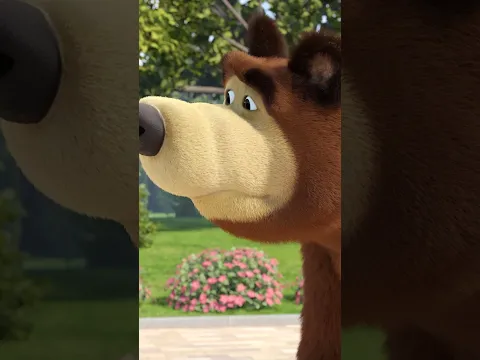 ¿Por qué está triste el Oso? 👀 #Shorts #mashabear #mashaoso #Sonrían