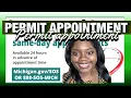 How to make A Permit Test Appointment Michigan DMV Permit Test