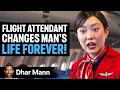 Download Lagu FLIGHT ATTENDANT Changes Man's LIFE FOREVER Ft. Jeenie Weenie | Dhar Mann Studios
