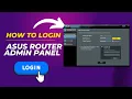 How to Login to Asus Router