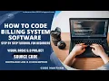 How to create Visual Basic Project step by step tutorial For Beginners Billing Software Report