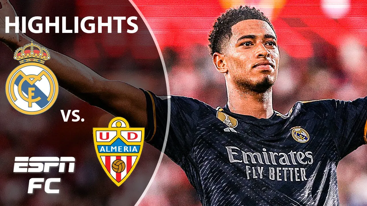???? Jude Bellingham MASTERCLASS ???? Real Madrid vs. Almeria | LaLiga Highlights | ESPN FC