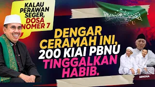 Lihat Ceramah Habib, 200 Kiai PBNU tinggalkan.