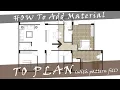 Quick tutorial How to render Architectural Plan with Pattern Fill