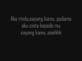 Download Lagu Aku Rindu Sayang Kamu - Black (Mentor) Lyrics