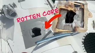 Deck core replacement and other projects