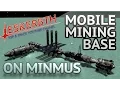 Mobile Mining Base on Minmus - Built in career mode