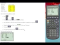TI83 - Pearson Chi-square test of independence