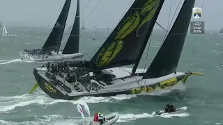 Sailing WoW ROLEX Fastnet Start-Day 1 Highlights Report #1 Thomson, Bekking, Cammas, Caudrelier more