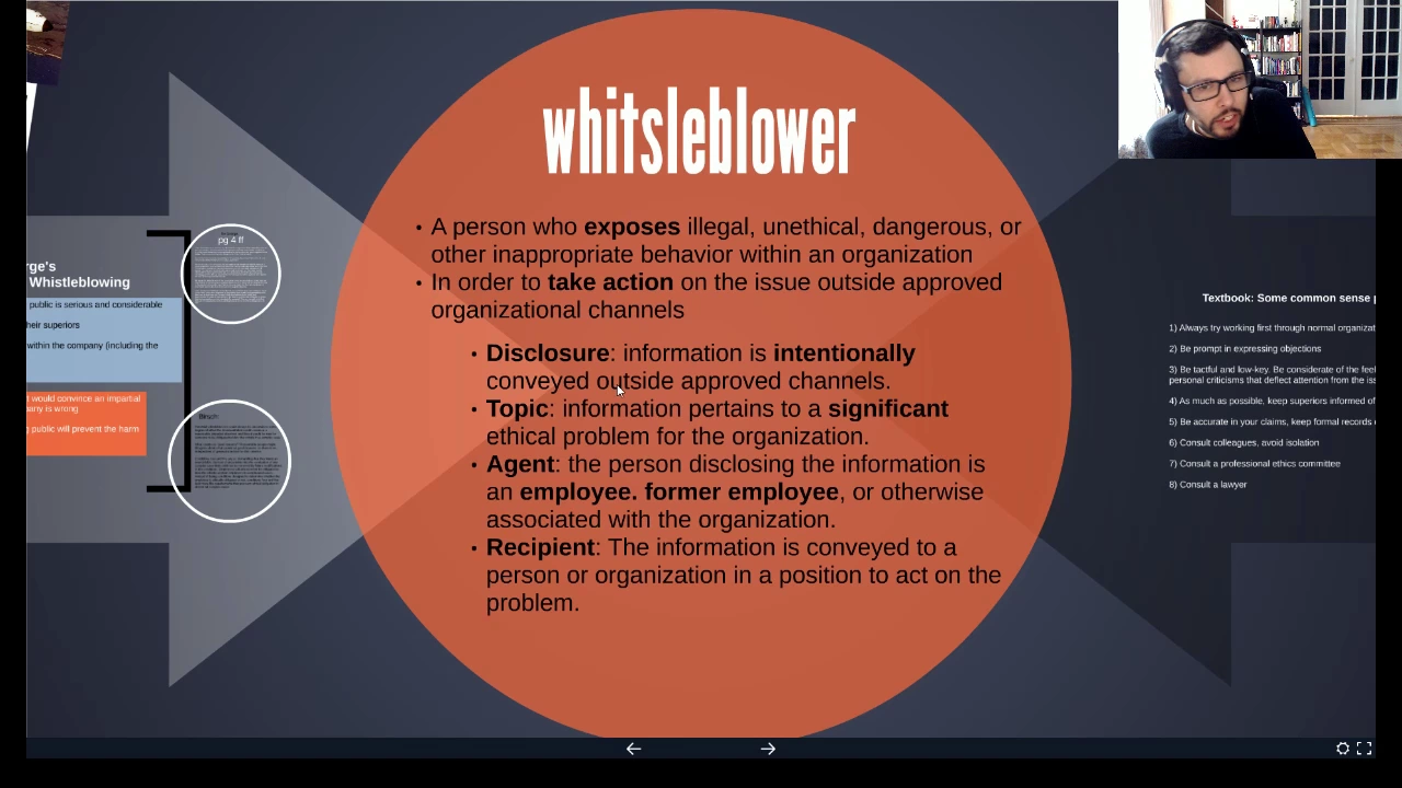 S17 Lesson 5 Lecture. Whistleblowing. Deontology.