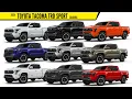 2024 Toyota Tacoma TRD Sport - All Color Options