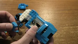 LEGO Audi R8 instructions (MOC #96). 