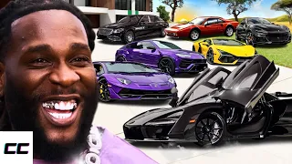 burna boys 2025 car collection ranked best in africa