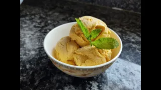 Make Fresh & Healthy Mango Ice Cream With the Kitchenif Ice Cream Maker. No Need to have Commercial . 