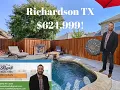 Richardson TX Home with Pool Dallas Living Buying with Mr Realty