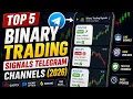 Top 5 Binary Trading Signals Telegram Channels 2026