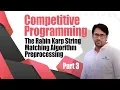 Competitive programming - The Rabin Karp String Matching Algorithm Preprocessing