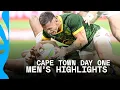 South Africa PERFECT on home soil! 🇿🇦 | HSBC SVNS Cape Town 2025 | Day One Men's Highlights