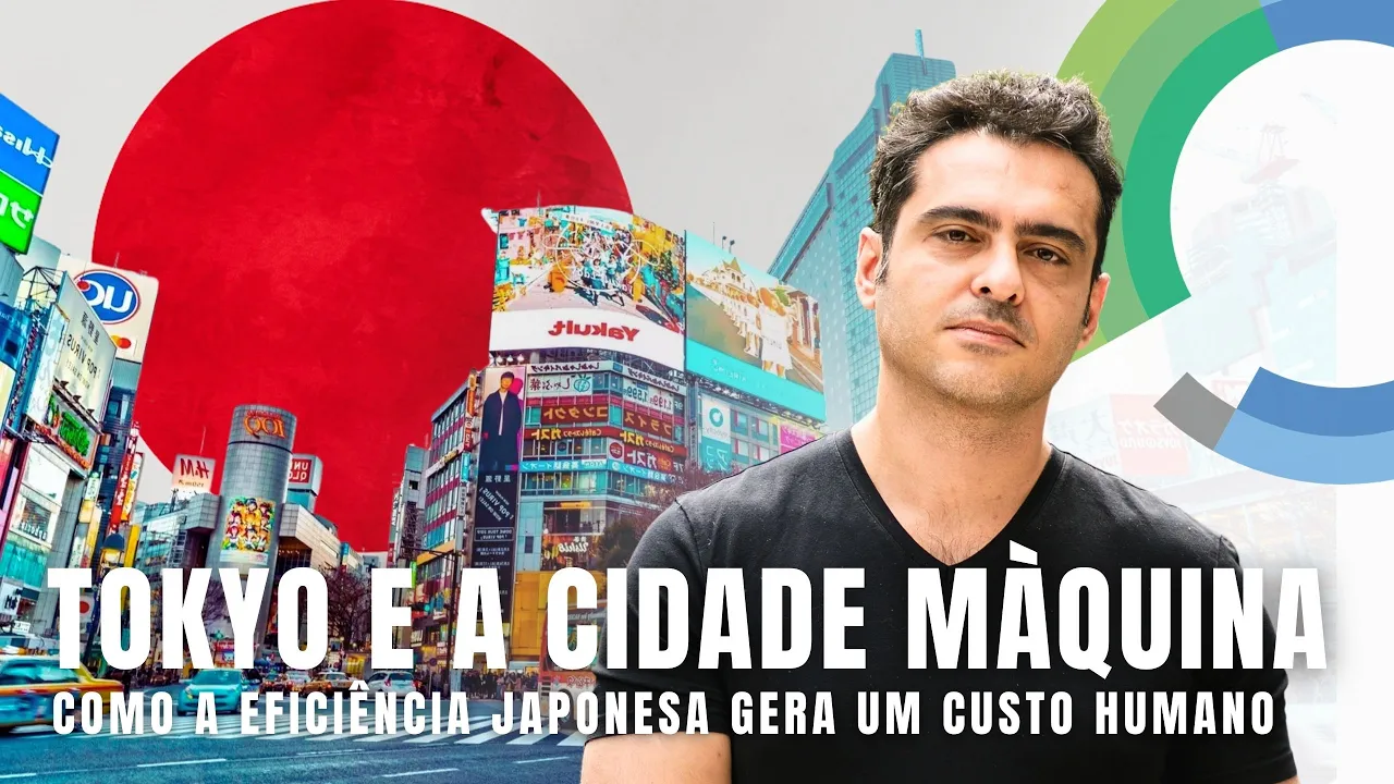 Como Tóquio Funciona de Verdade: Trabalho, Máquina Urbana e Crise Social