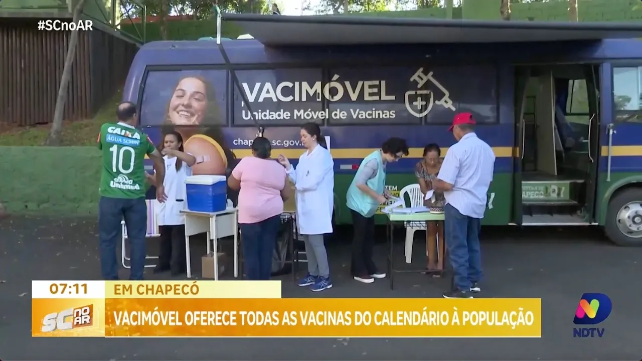 Vacimóvel em Chapecó disponibilizará todas as vacinas do calendário à população