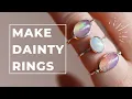 Download Lagu Cara membuat CINCIN MEWAH dengan batu permata cabochon! Membuat cincin di rumah. Tutorial