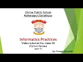 Class12 Informatics Practices ch-2 python pandas part-5