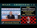 Download Lagu Milan - Cremonese 1-2 Allegri in conferenza stampa post partita.