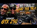 WE FINALLY TALK ABOUT THE MOTORCYCLE ACCIDENT ON THE VITACCI GTX 250